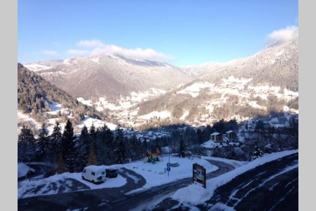 Au Pied Des Pistes B31, Chaleureux Studio 4 Pers, Vue Sur La Vallee Imprenable Avec Wifi, Draps Non Compris Сен-Жан-д'Ольп Экстерьер фото