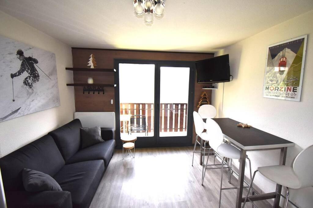 Au Pied Des Pistes B31, Chaleureux Studio 4 Pers, Vue Sur La Vallee Imprenable Avec Wifi, Draps Non Compris Сен-Жан-д'Ольп Экстерьер фото
