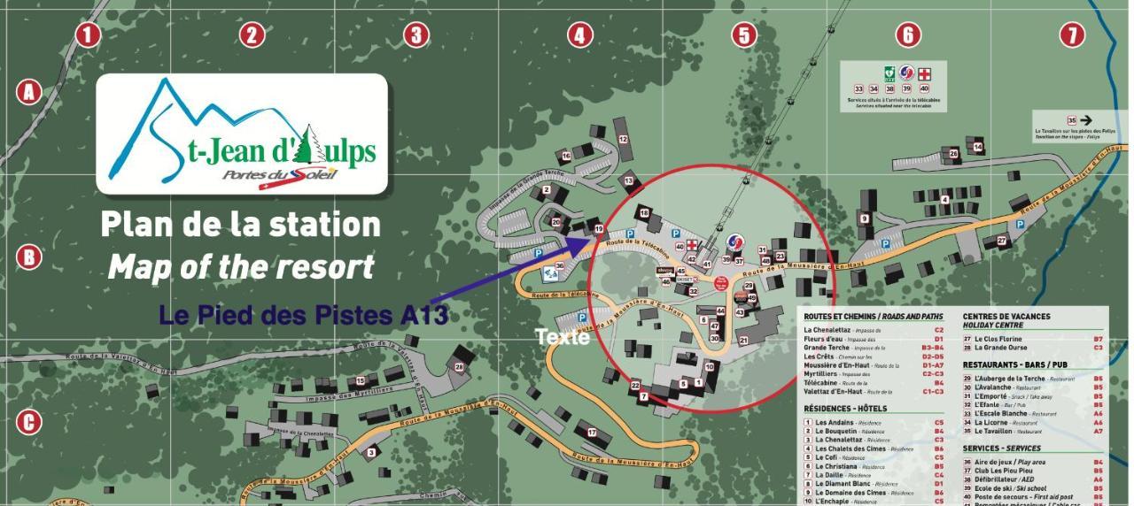 Au Pied Des Pistes B31, Chaleureux Studio 4 Pers, Vue Sur La Vallee Imprenable Avec Wifi, Draps Non Compris Сен-Жан-д'Ольп Экстерьер фото